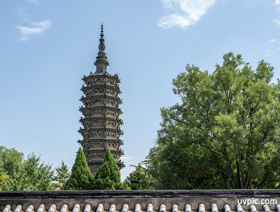 正定临济寺澄灵塔
