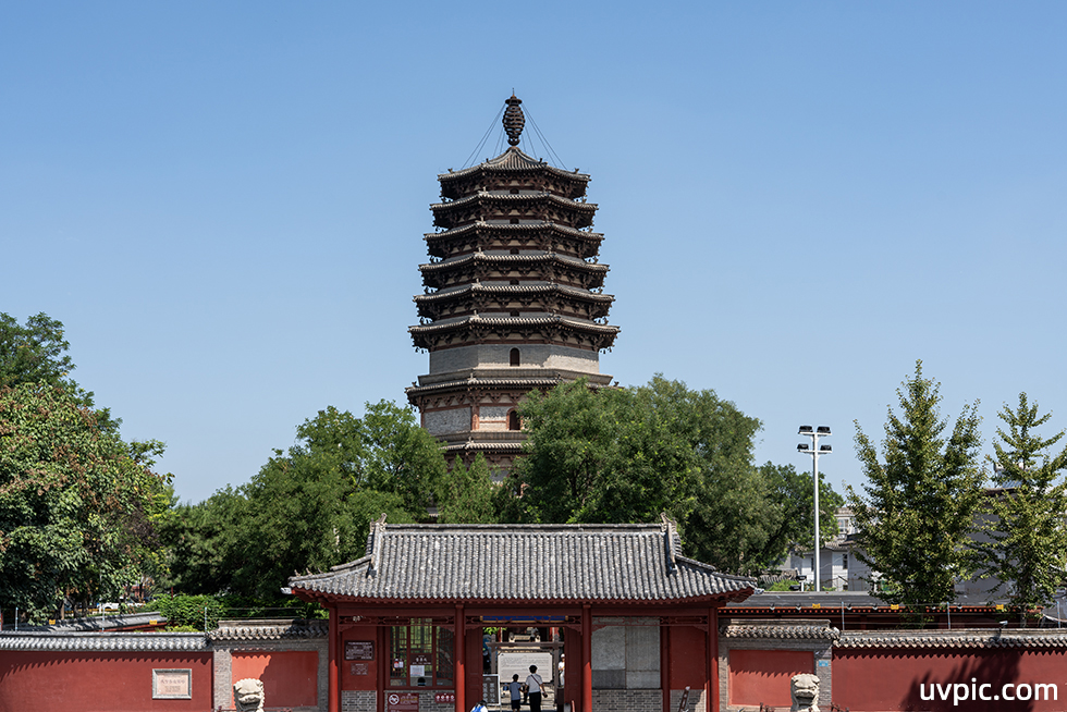 河北省正定天宁寺凌霄塔