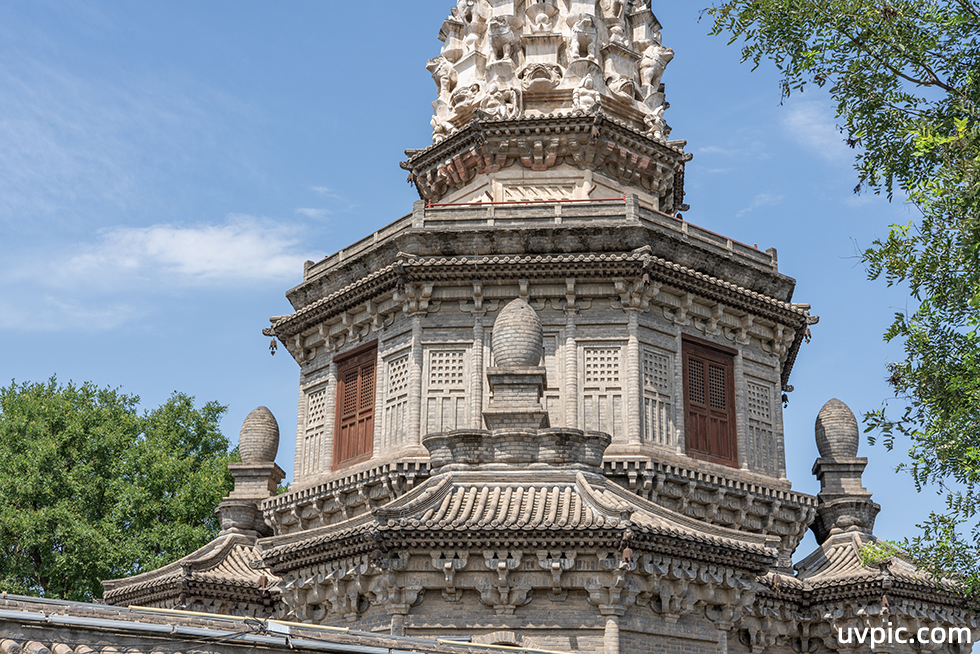 记录正定广惠寺华塔的神圣瞬间