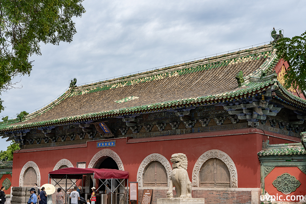 隆兴寺南门入口天王殿