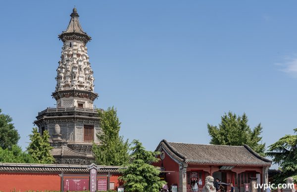 记录正定广惠寺华塔的神圣瞬间