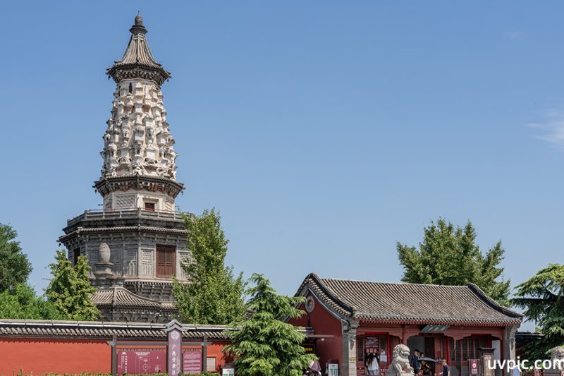 记录正定广惠寺华塔的神圣瞬间