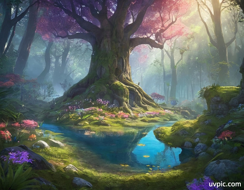 奇幻森林-自然与魔法的完美融合