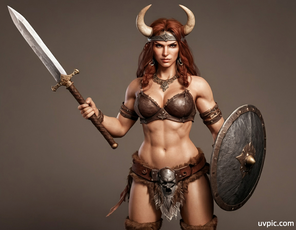 游戏角色设定-野蛮人