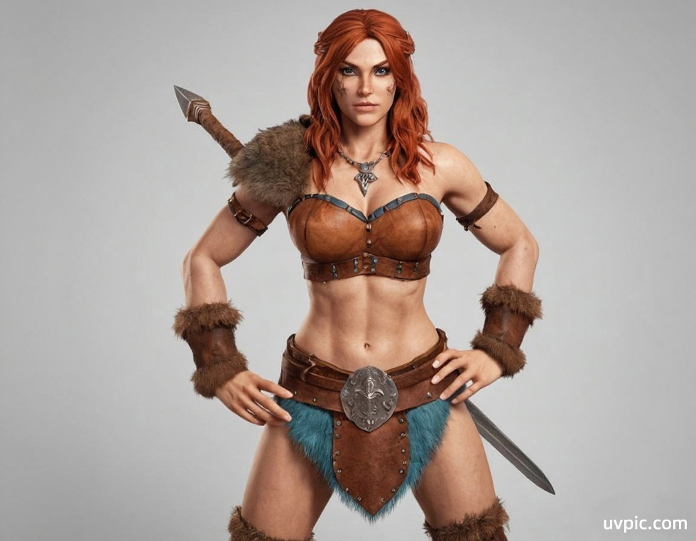 游戏角色设定-野蛮人