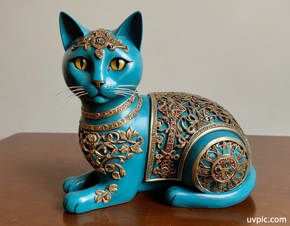 拜占庭风格文物猫