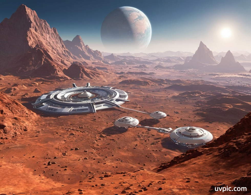 遥远又神秘的火星基地