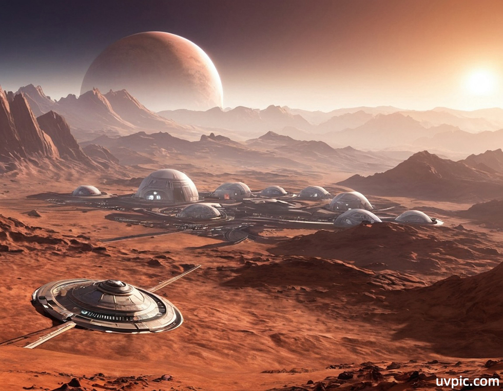 遥远又神秘的火星基地