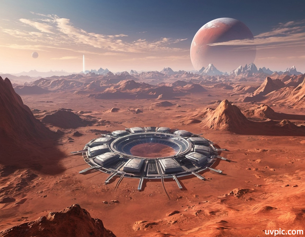 遥远又神秘的火星基地