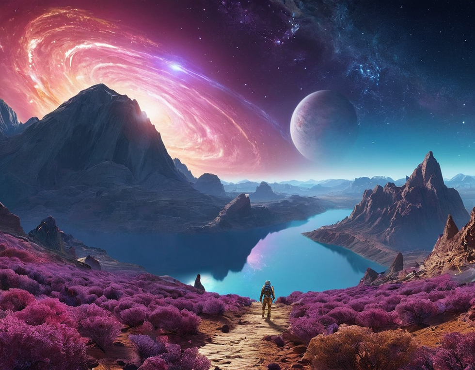 遥远星系超越想象的星际冒险