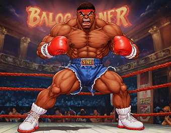 街头霸王-巴洛克角色重绘